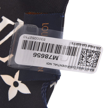 Louis Vuitton Silk Monogram Confidential Bandeau Black 4 of 5