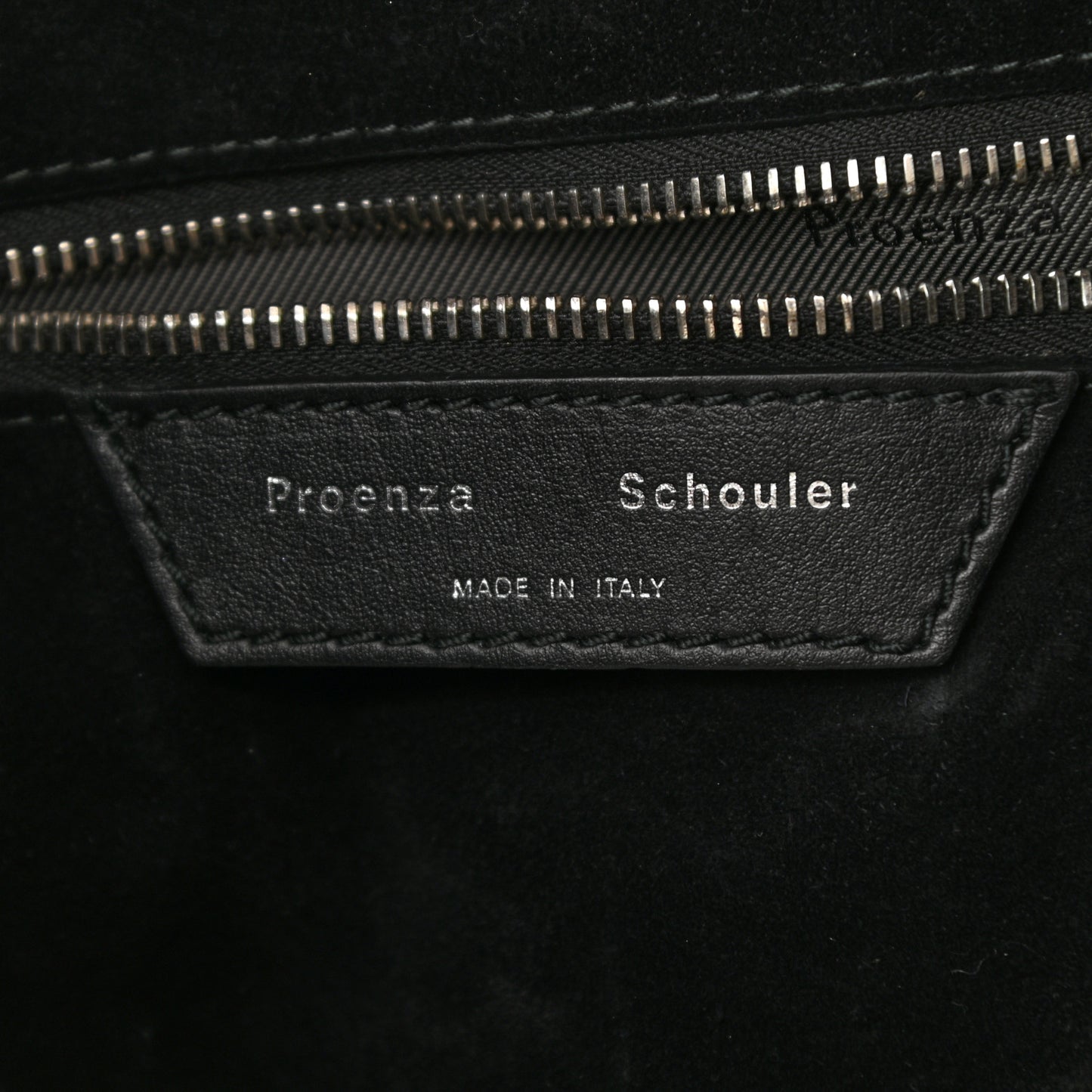 Soft Calf Medium Grommet Studded Tote Black