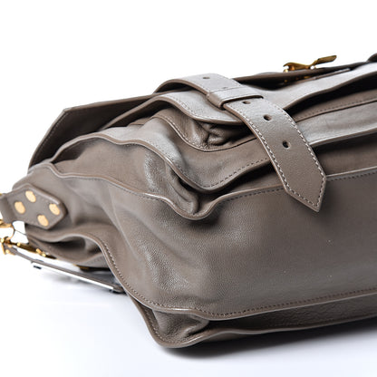 Proenza Schouler Lambskin Medium PS1 Satchel Smoke 9 of 10