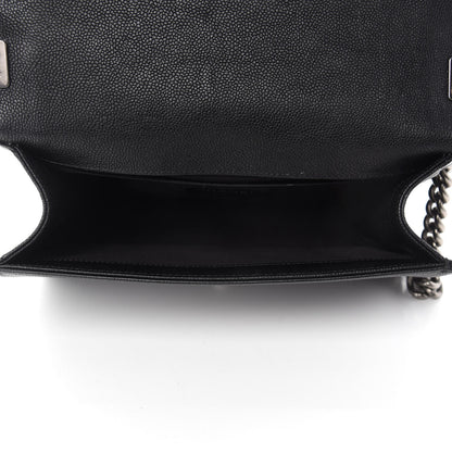 Chanel Caviar Quilted Medium Boy Flap Black 5 of 11
