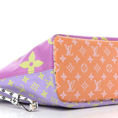 Louis Vuitton Monogram Giant Neverfull MM Pink Lilac 8 of 11