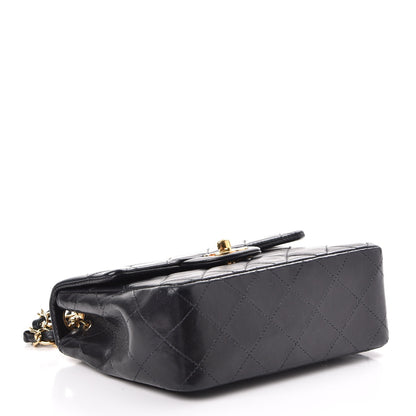 Chanel Lambskin Quilted Mini Square Flap Black 5 of 14