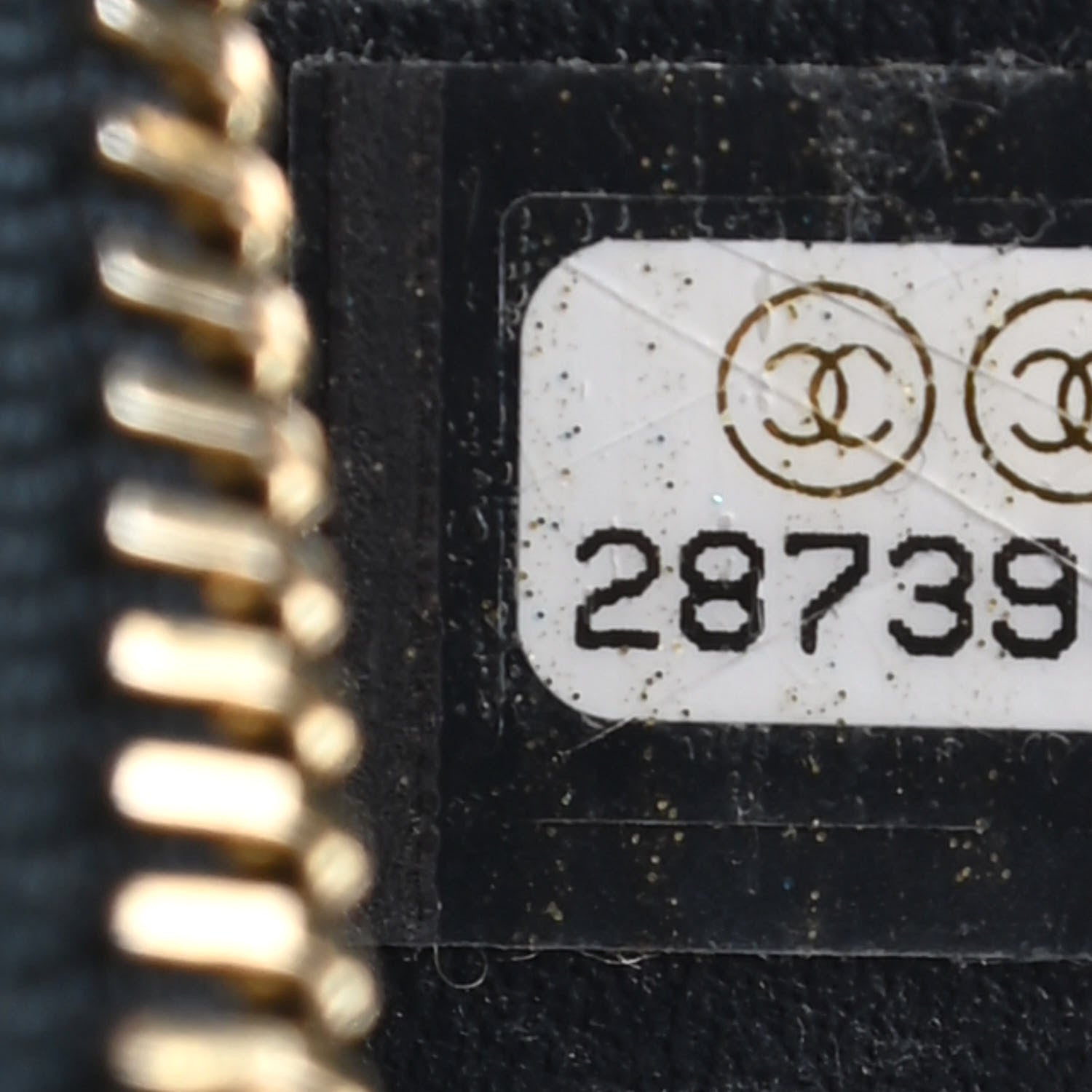 Chanel Tweed Calfskin Small Gabrielle Hobo Navy Blue 6 of 8