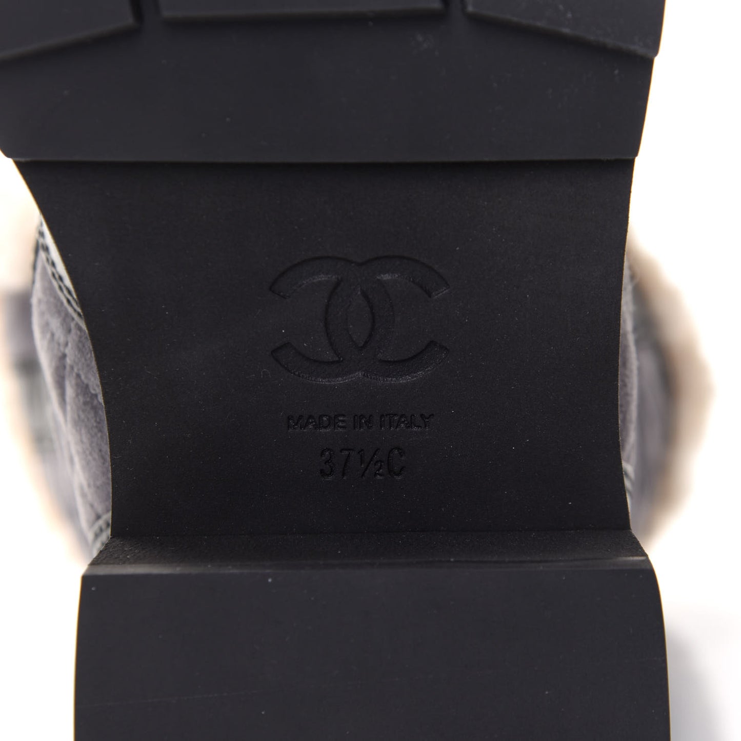 Calfskin Suede CC Snow Boots 37.5