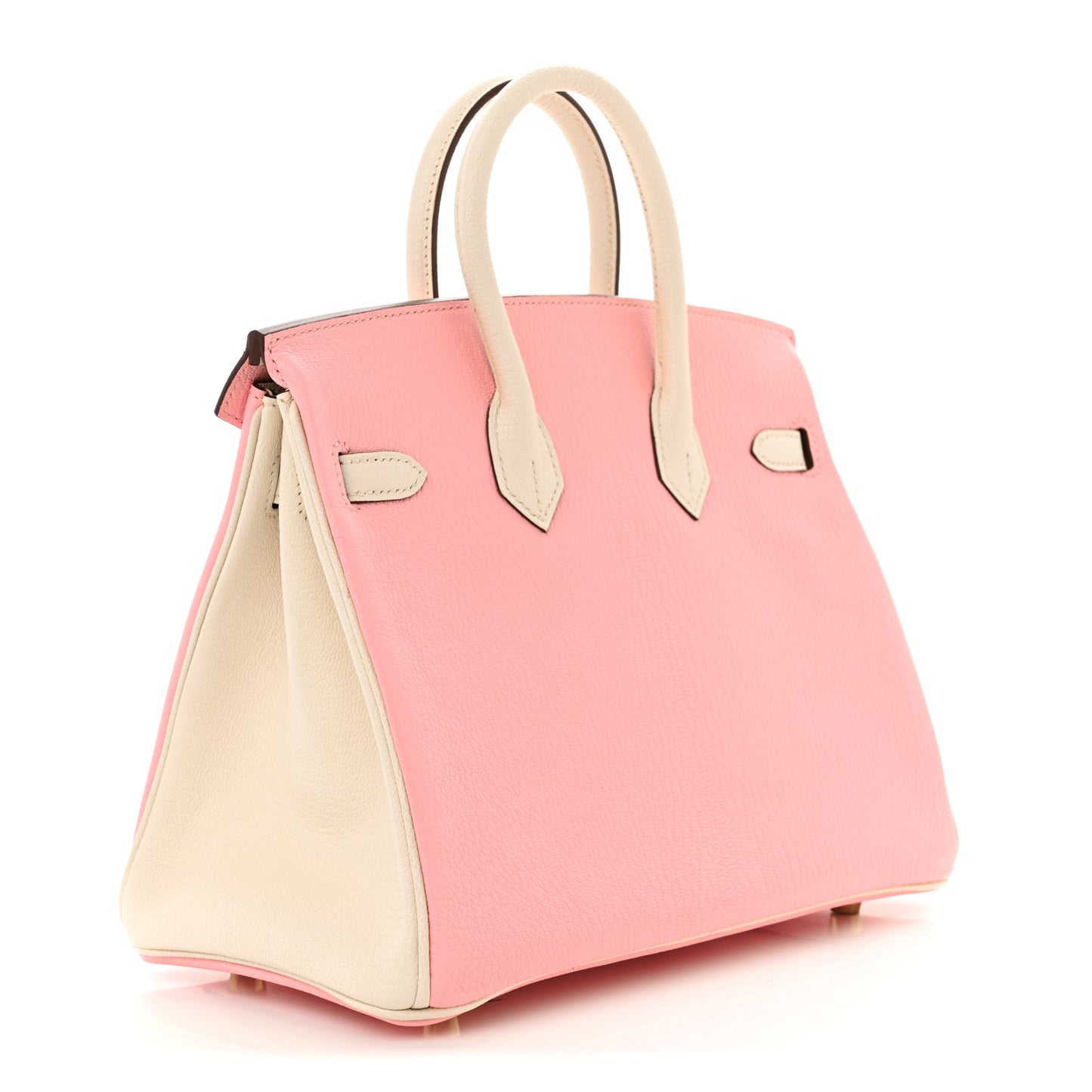Chevre Mysore Horseshoe Birkin 25 Rose Sakura Nata