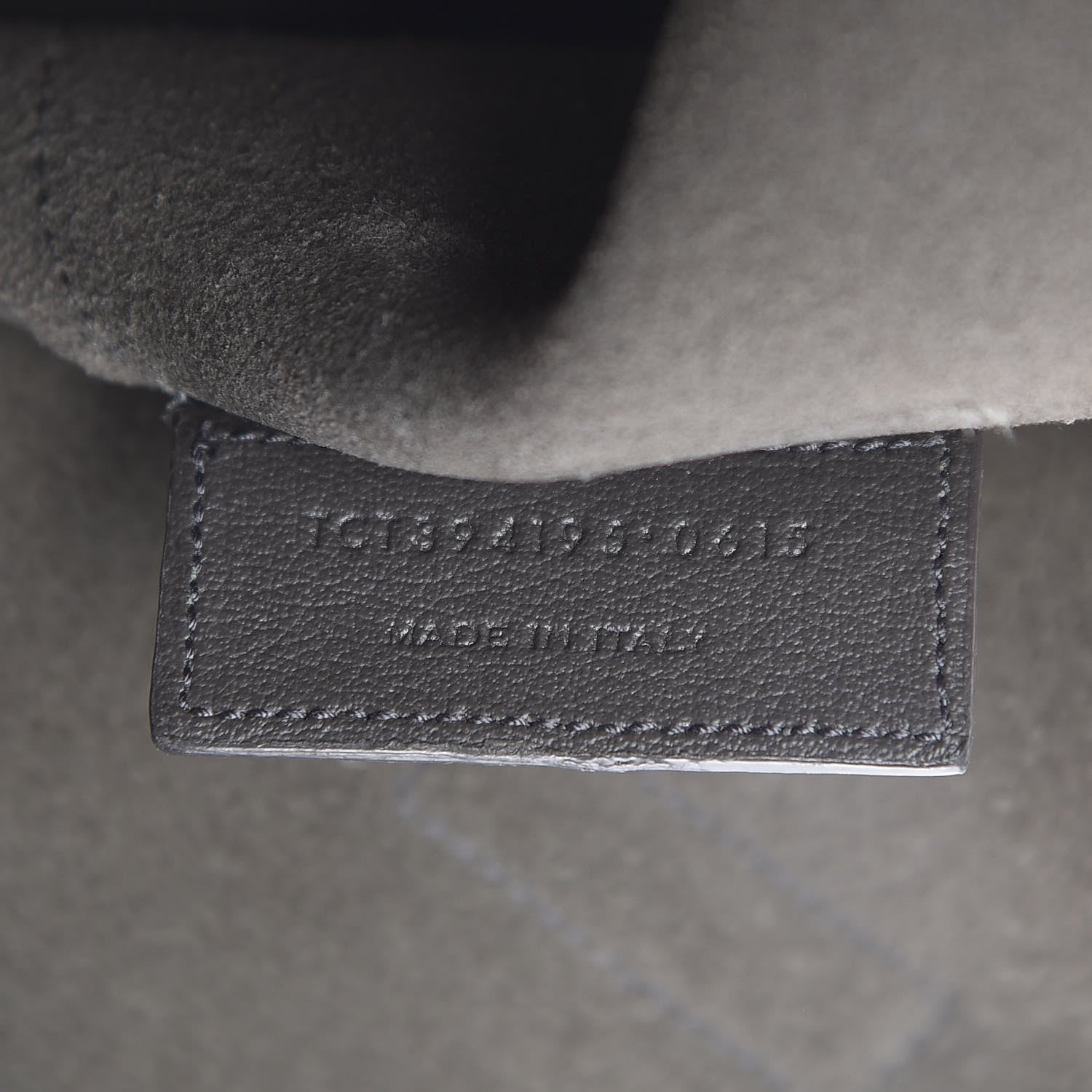 Saint Laurent Calfskin Large Shopping Tote Dark Grey 7 of 12