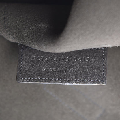 Saint Laurent Calfskin Large Shopping Tote Dark Grey 7 of 12