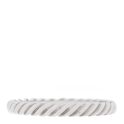 David Yurman Sterling Silver Cable Classics Band Ring 51 5.75 3 of 4