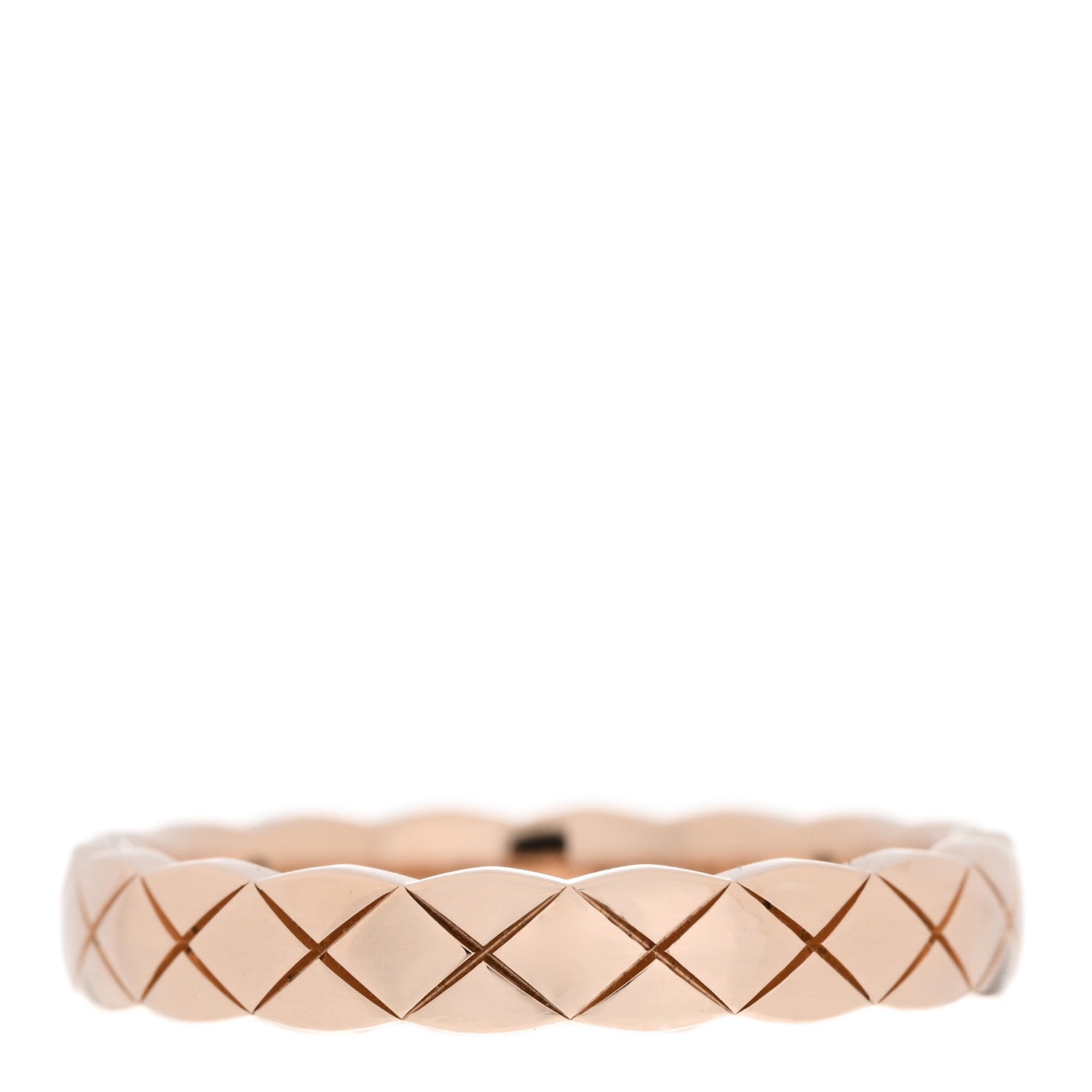 Chanel 18K Beige Gold Mini Coco Crush Ring 51 5.75 3 of 6