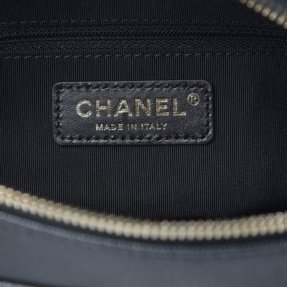 Chanel Caviar Quilted Small In & Out Camera Case Black 7 of 10