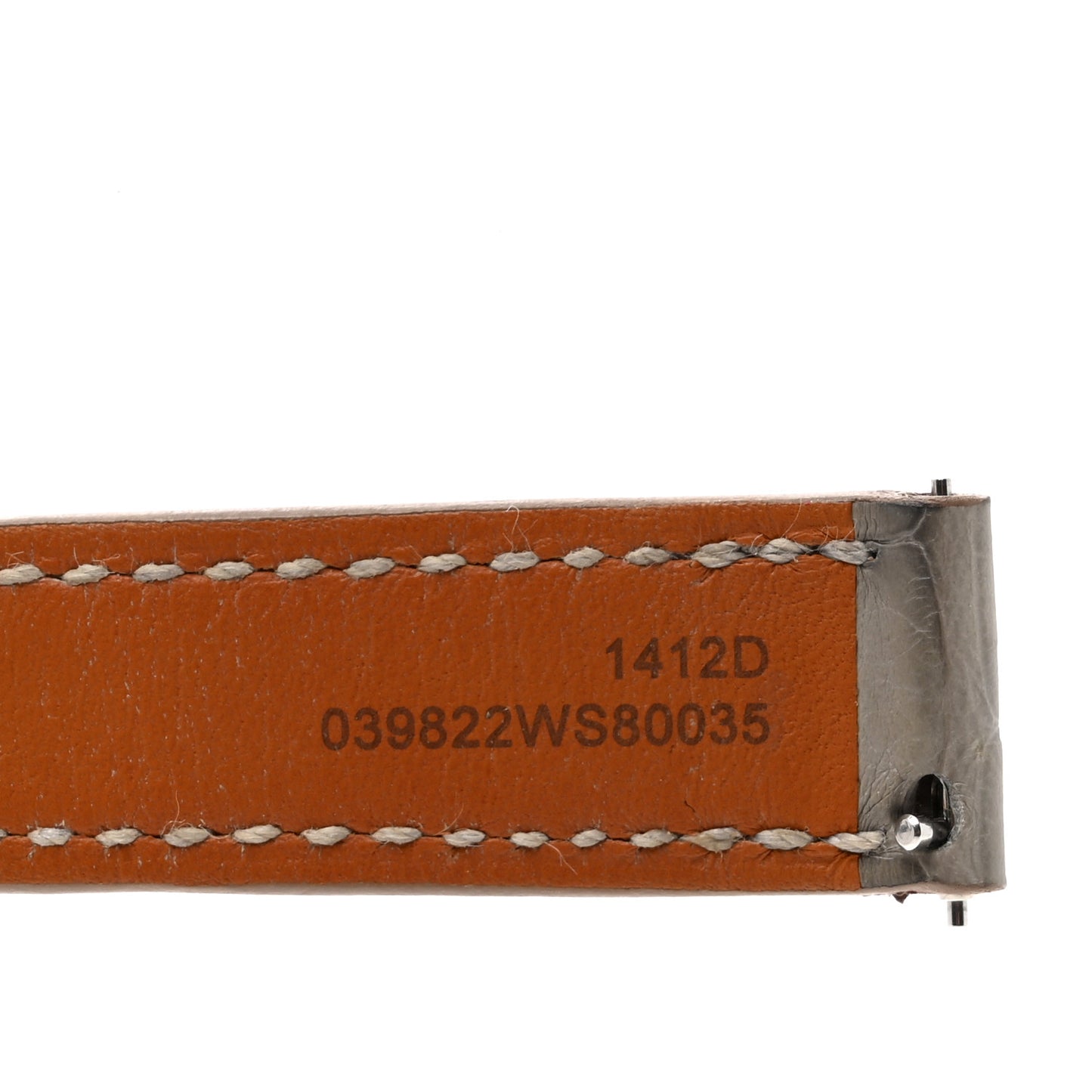 Matte Alligator Heure H Hour Watch Strap 80