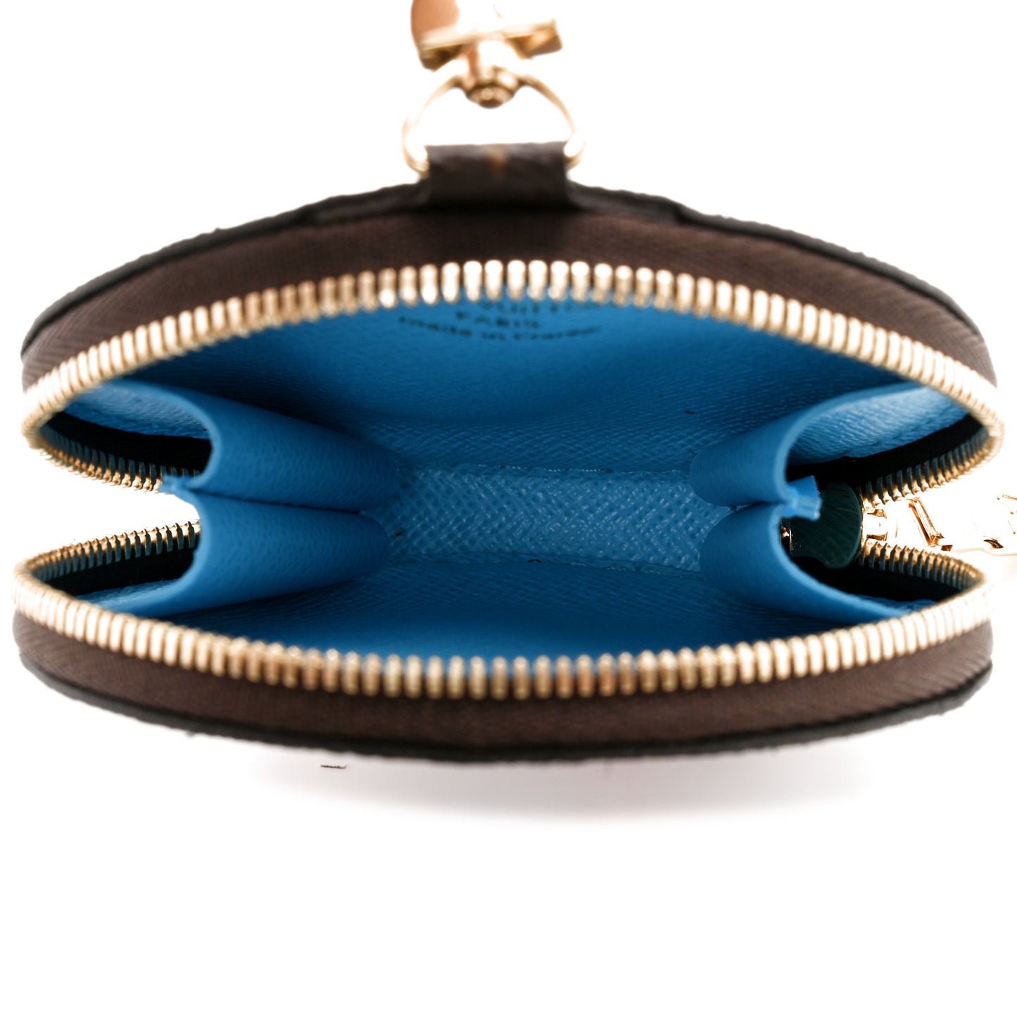 Monogram 2022 Christmas Animation Tokyo Round Coin Purse Blue