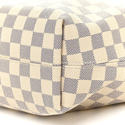 Louis Vuitton Damier Azur Graceful PM Rose Ballerine 10 of 10