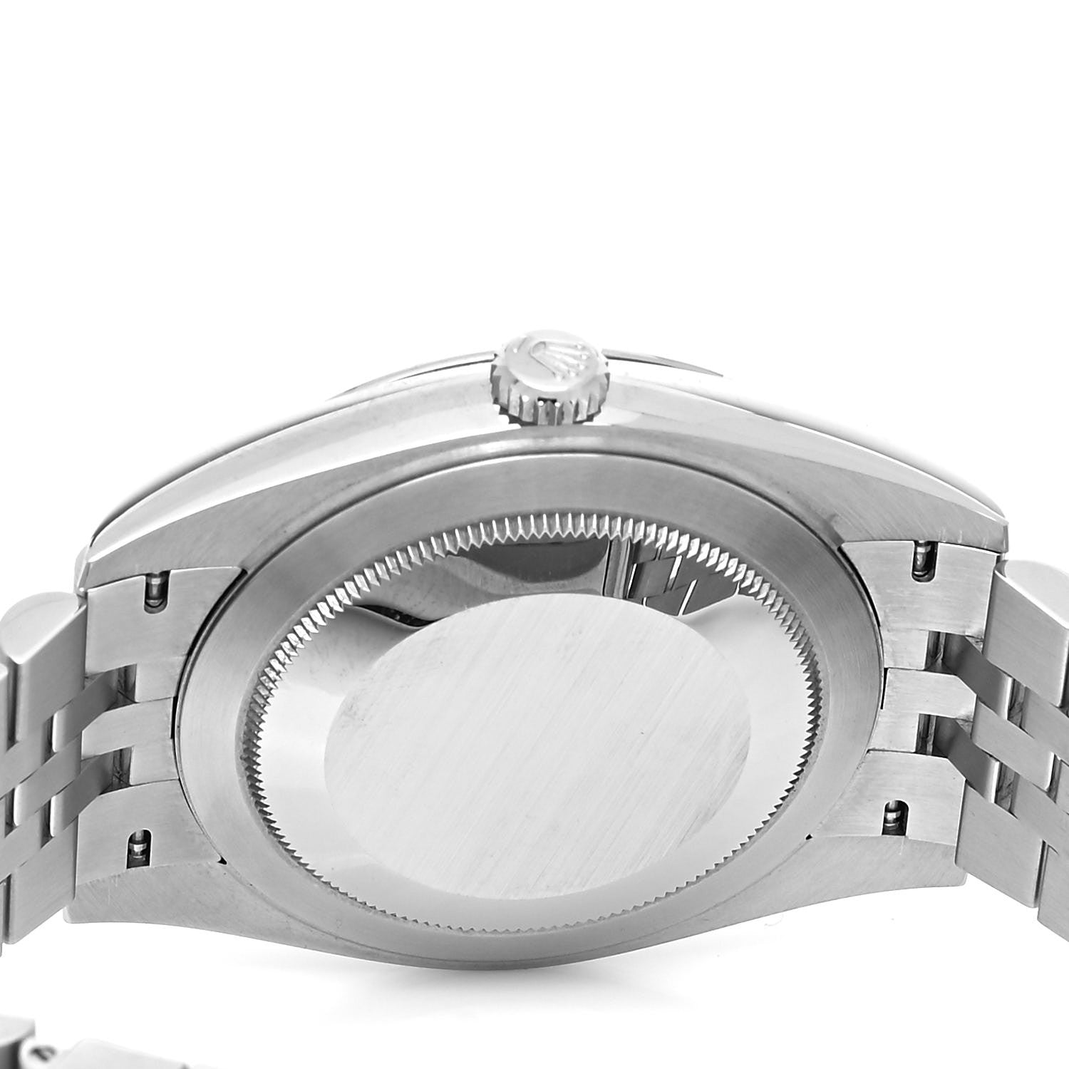 Rolex Stainless Steel 41mm Oyster Perpetual Datejust Watch Black 126300 4 of 5