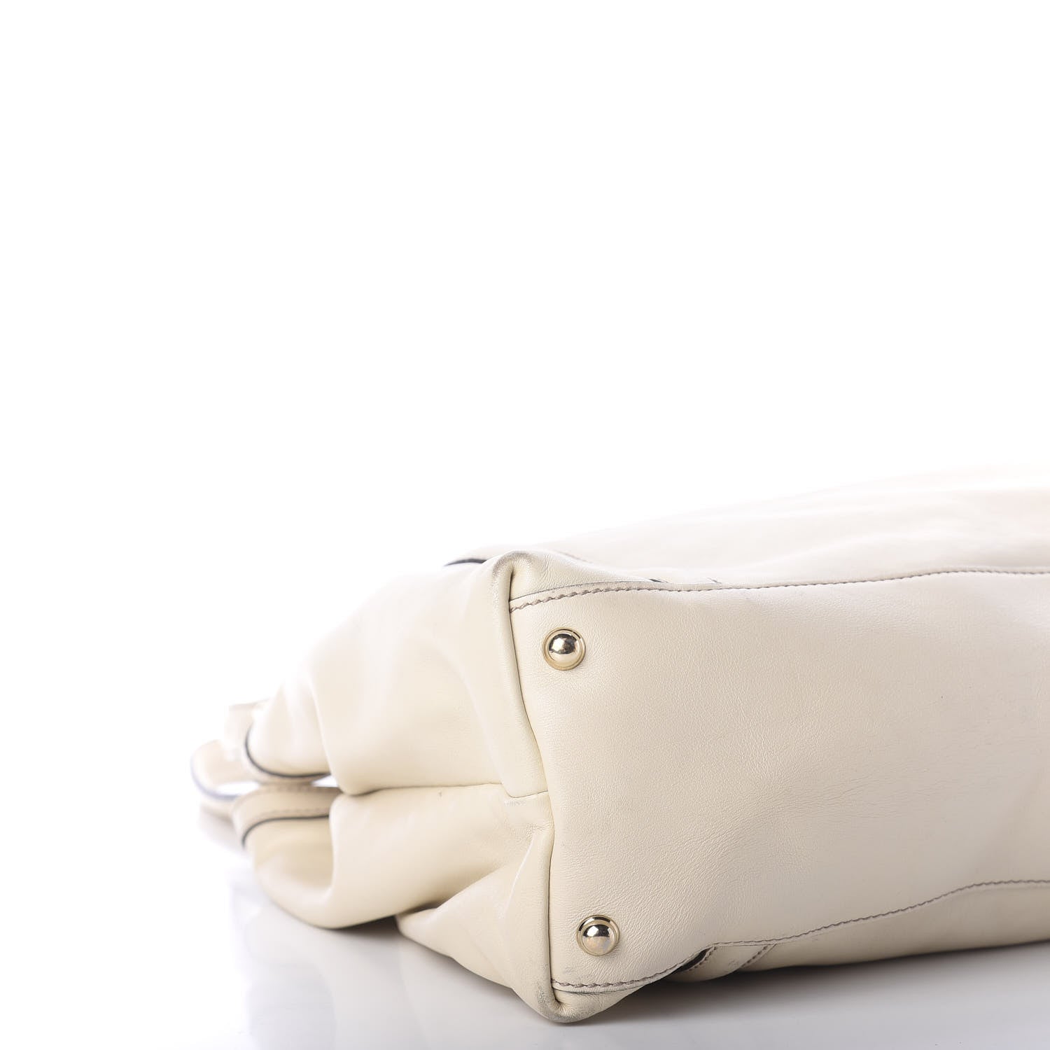 Gucci Calfskin Medium Britt Hobo Off White 6 of 15