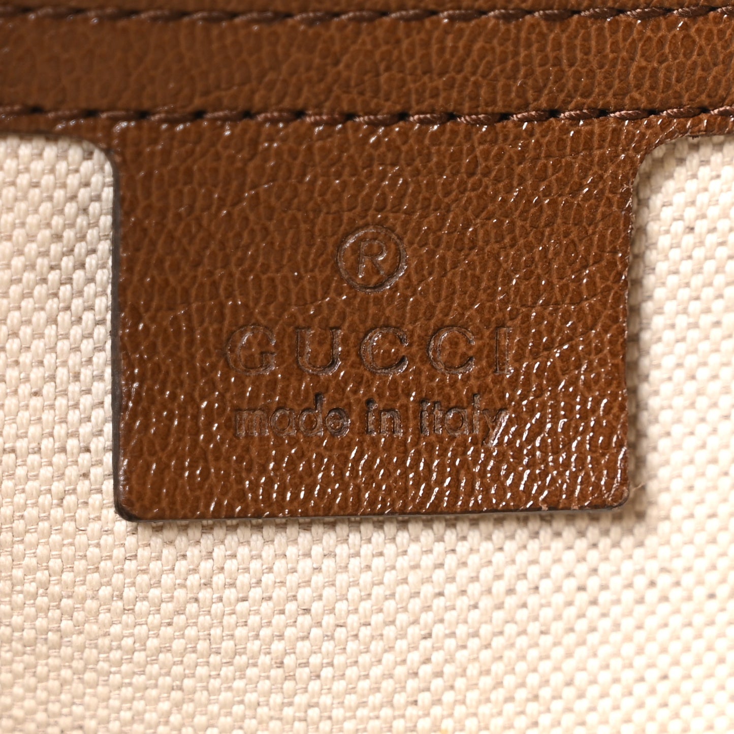 Monogram New Sakai Calfskin Lux Horsebit 1955 Tote Bag Beige Ebony Brown Sugar