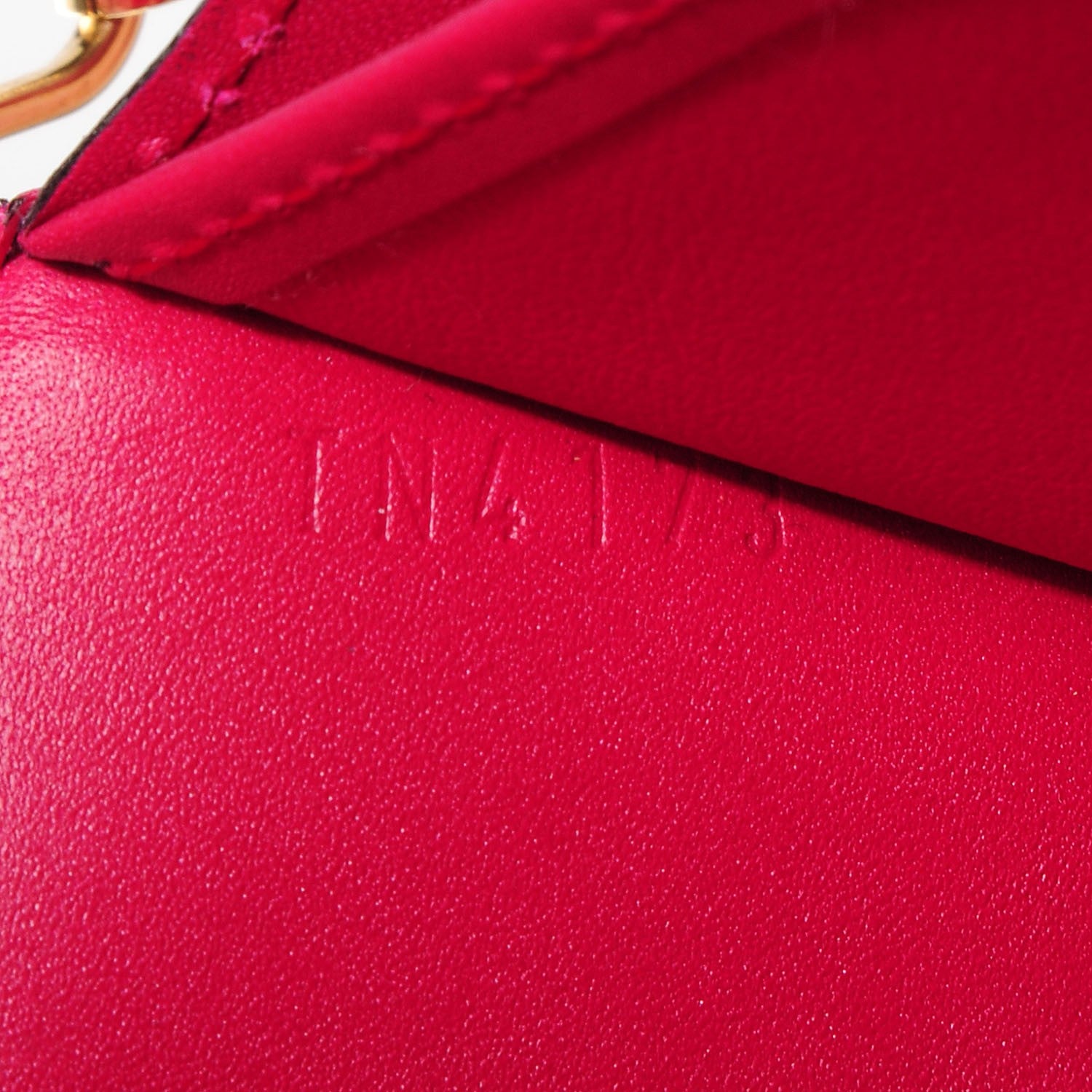 Louis Vuitton Vernis Chaine Wallet Rose Indien 7 of 7