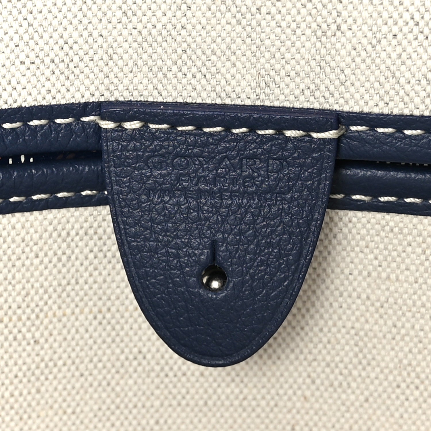 Goyard Goyardine Artois MM Navy 6 of 9