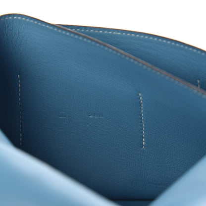 Hermes Togo Dogon Duo Wallet Blue Jean 7 of 11