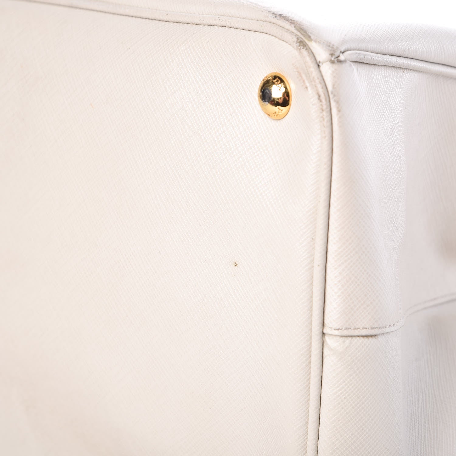 Prada Saffiano Large Galleria Double Zip Tote Talco 13 of 23