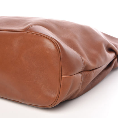Gucci Calfskin Eva Hobo Brown 9 of 12