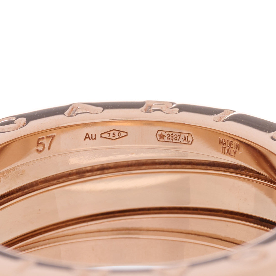 Bulgari 18K Rose Gold B.Zero1 Three-Band Ring 57 8 4 of 5