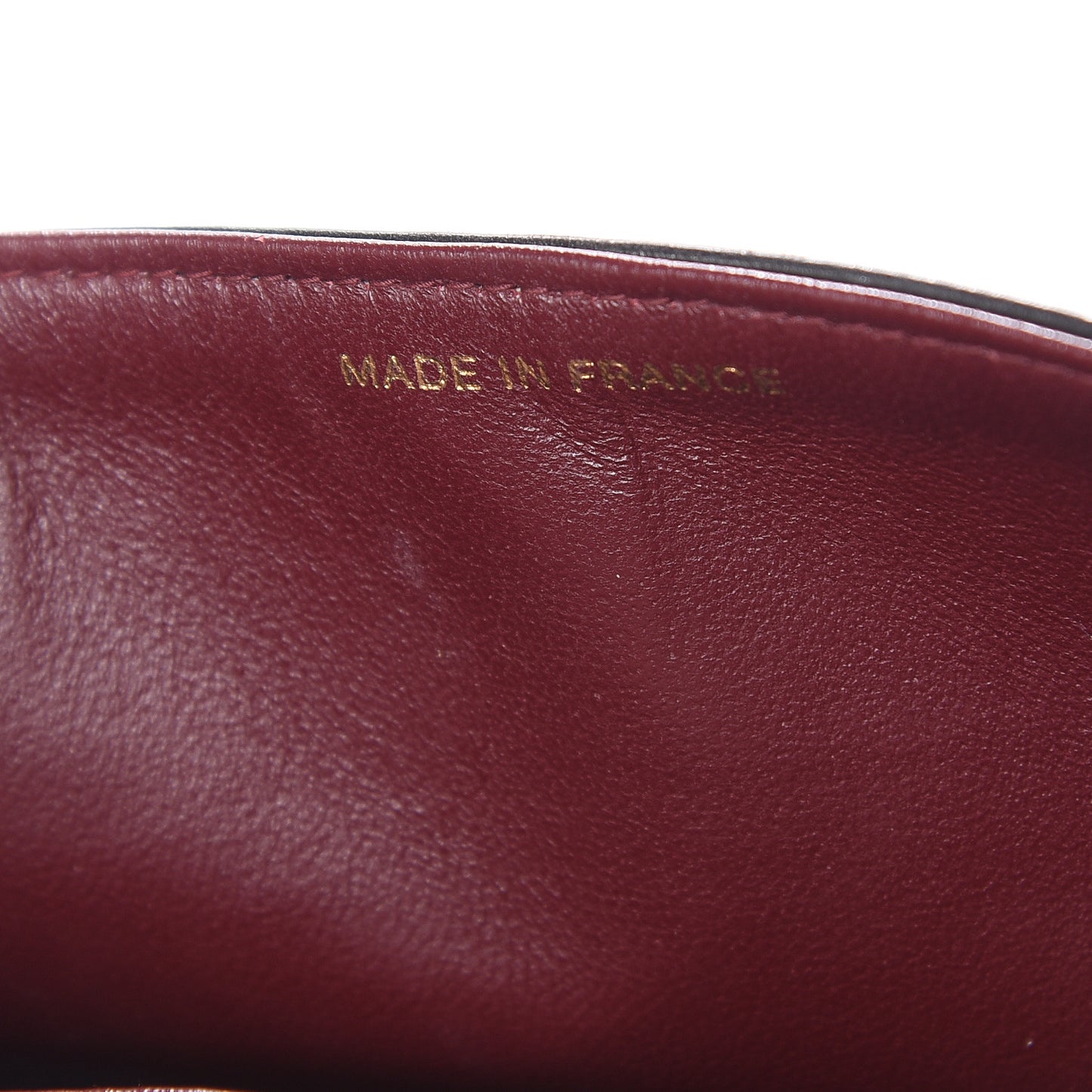 Lambskin Quilted Small Double Flap Black