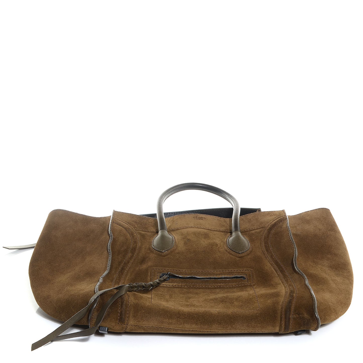 Suede Medium Phantom Luggage Olive