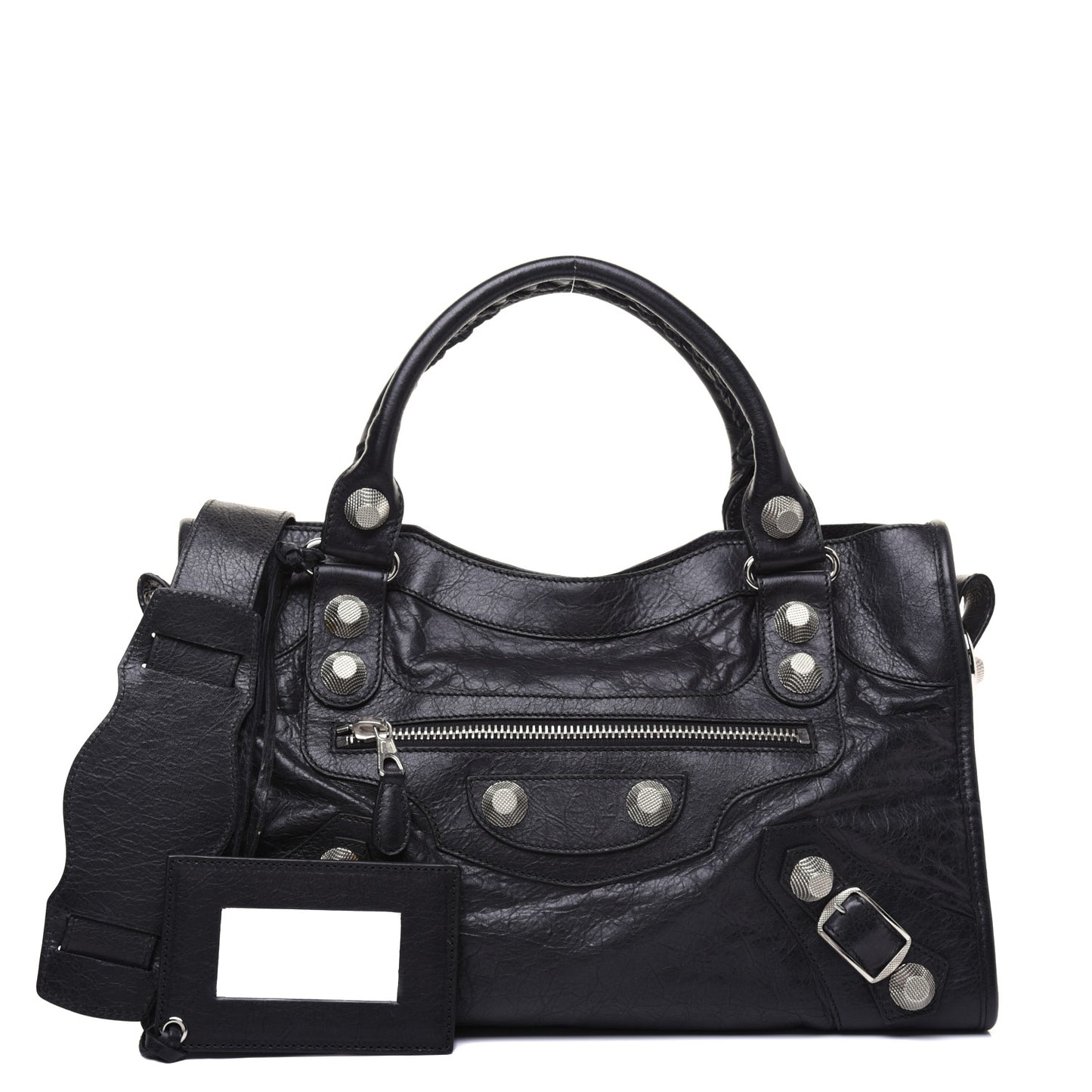 Agneau Giant 21 Silver Hardware City Black