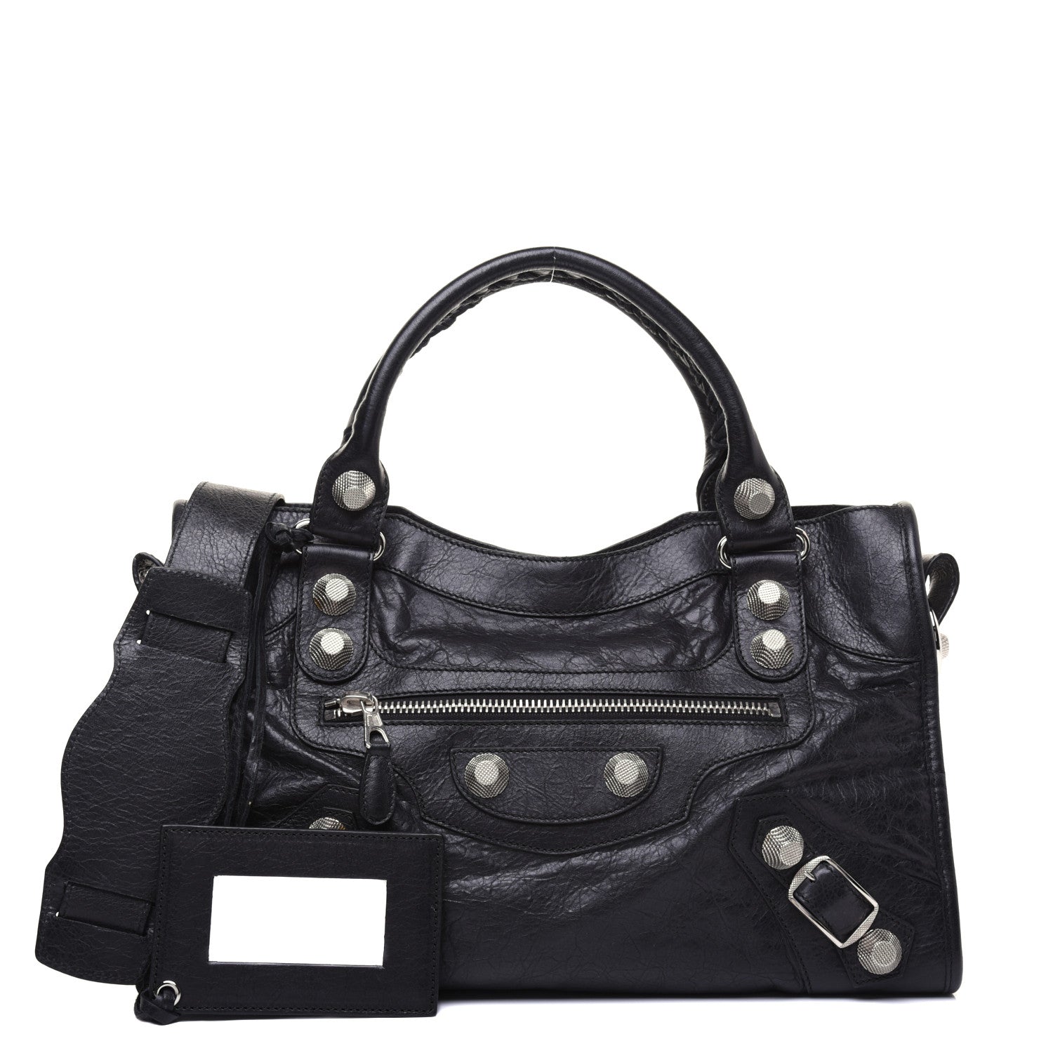 Balenciaga Agneau Giant 21 Silver Hardware City Black 1 of 17