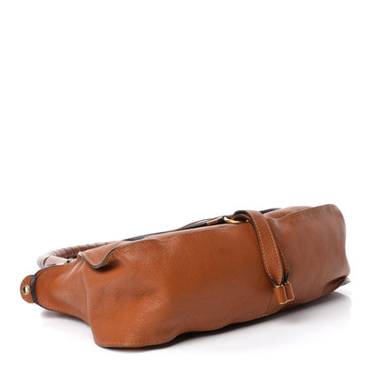 Chloe Calfskin Medium Marcie Satchel Tan 4 of 13