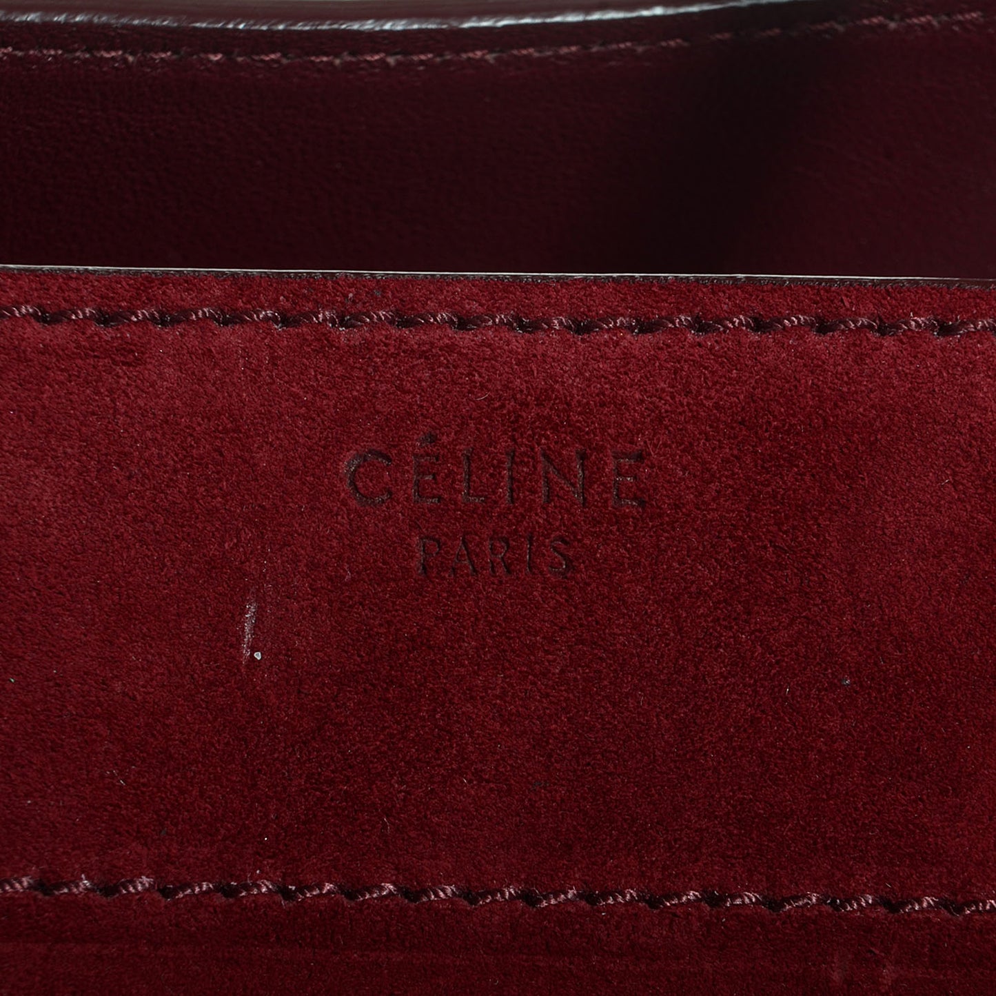 Suede Medium Phantom Luggage Burgundy