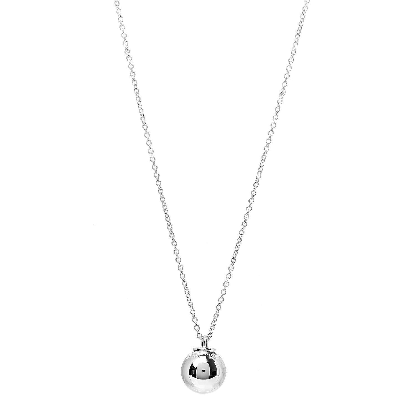 Sterling Silver 12.75mm HardWear Ball Pendant Necklace