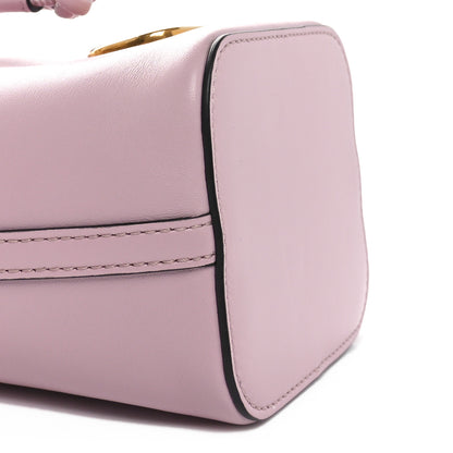 Valentino Garavani Nappa Mini VLogo Signature Bucket Bag Water Lilac 8 of 9