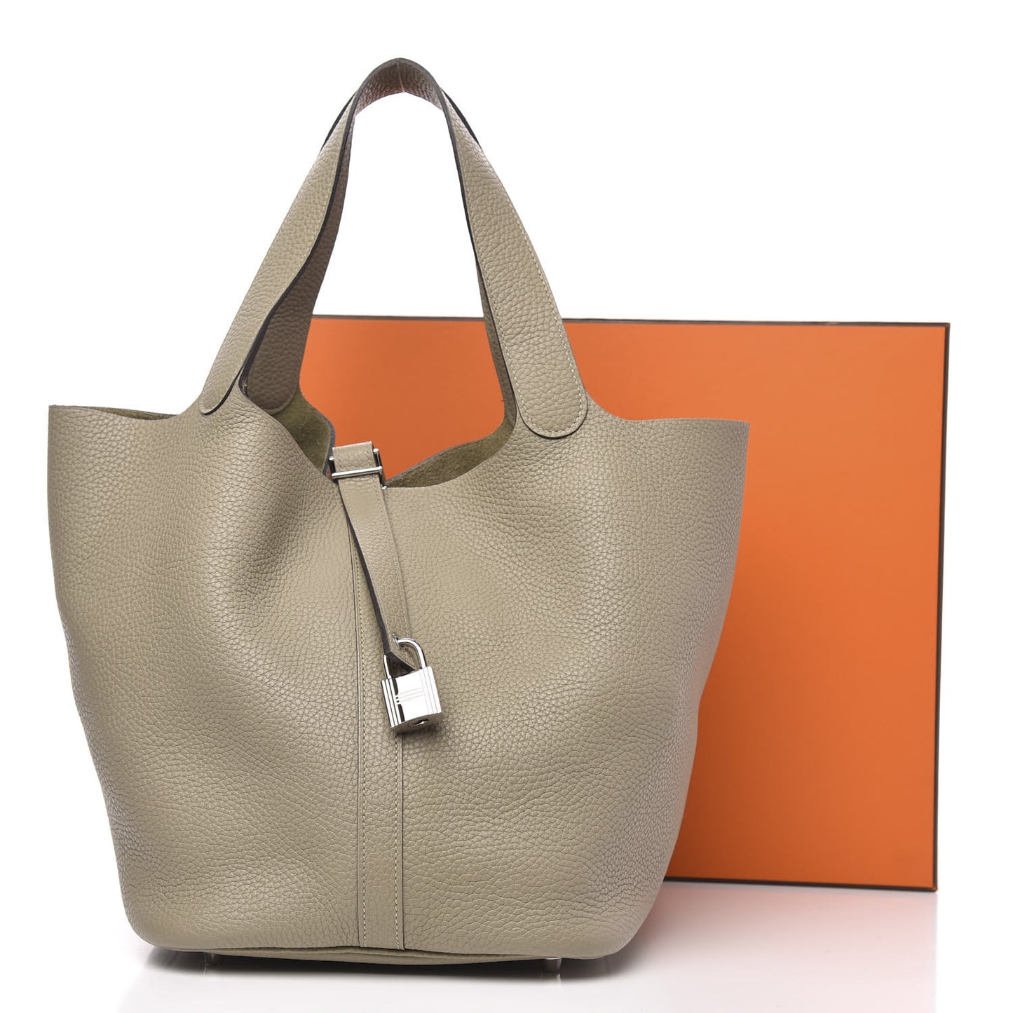 Taurillon Clemence Picotin Lock 26 GM Sauge