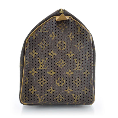 Louis Vuitton Monogram Perforated Speedy 30 Fuchsia 6 of 10