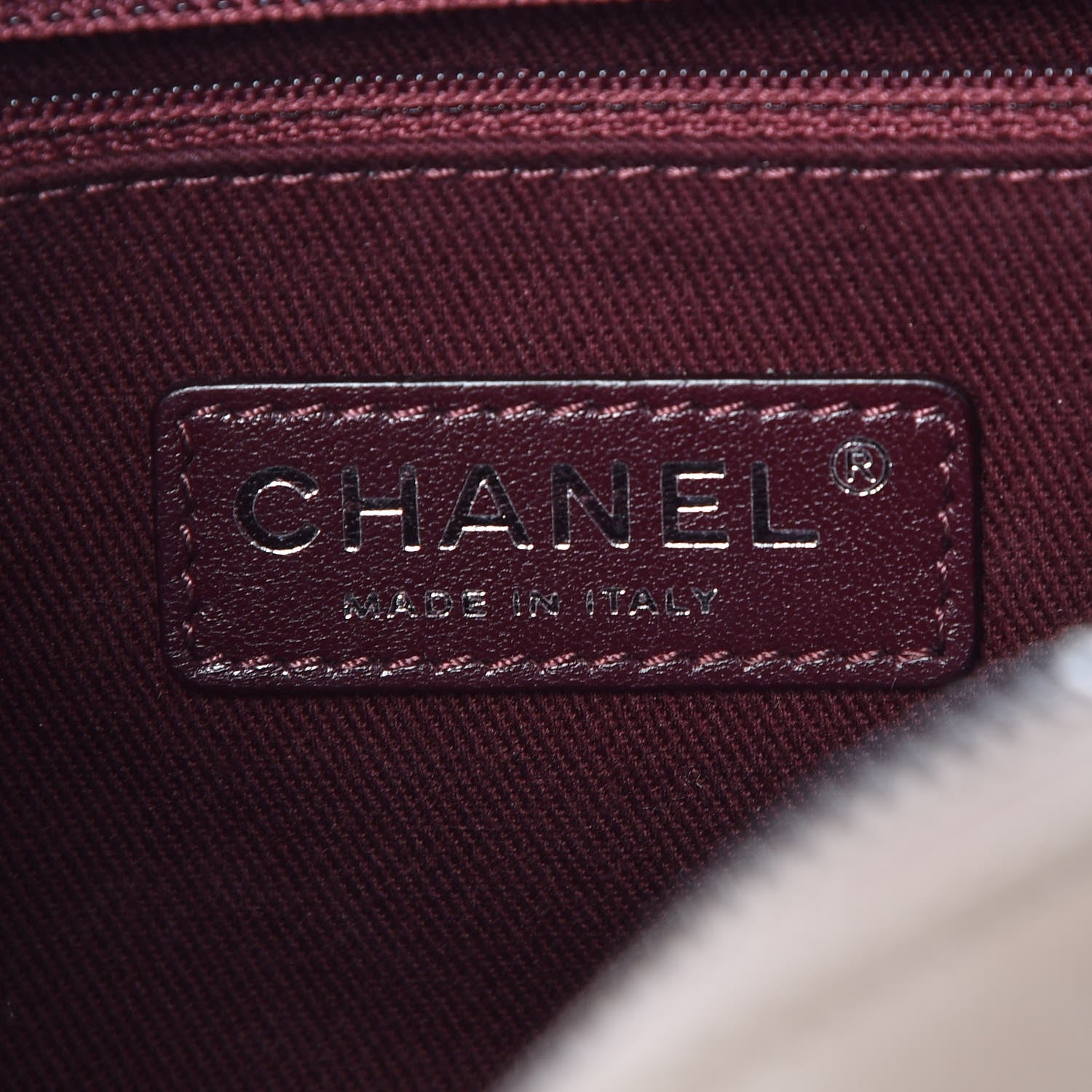 Chanel Glazed Calfskin Quilted Medium Duo Flap Beige 6 of 9