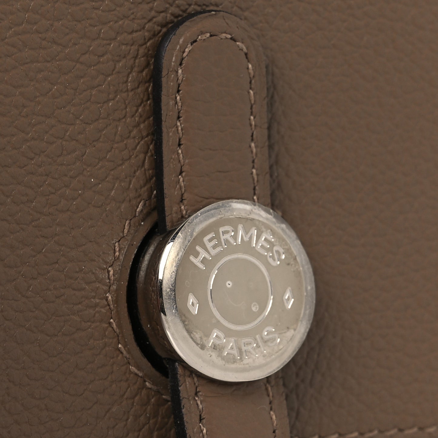 Togo Dogon Compact Wallet Etoupe