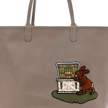 Goyard Goyardine Reversible Bunny Anjou GM Grey 12 of 16