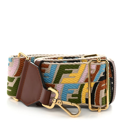 Fendi X SARA COLEMAN Canvas Vitello King FF Fish Eye Strap You Multicolor 1 of 5