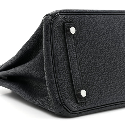 Hermes Togo Birkin 25 Black 9 of 13