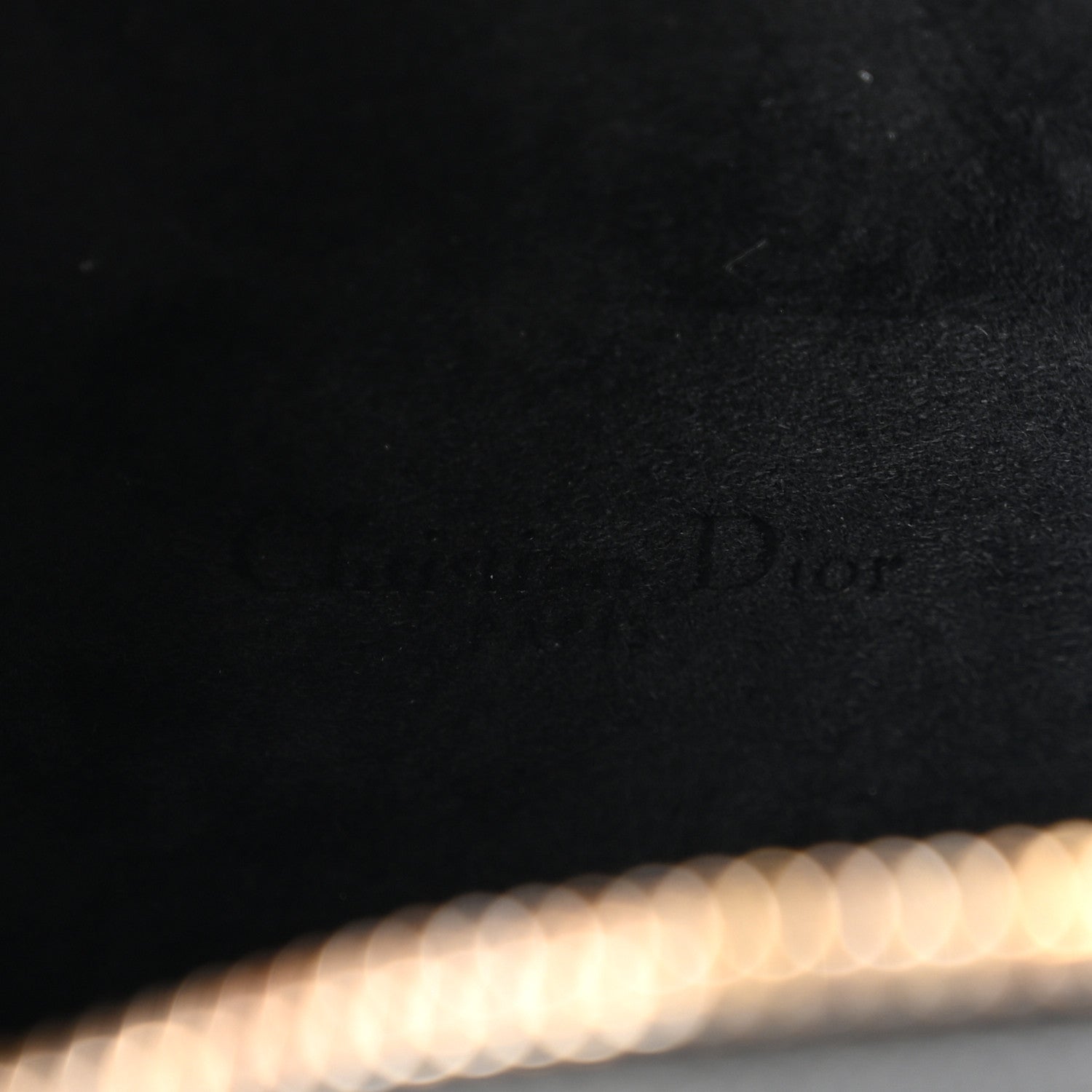 Christian Dior Grained Calfskin Caro Double Pouch Black 7 of 10