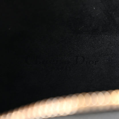 Christian Dior Grained Calfskin Caro Double Pouch Black 7 of 10