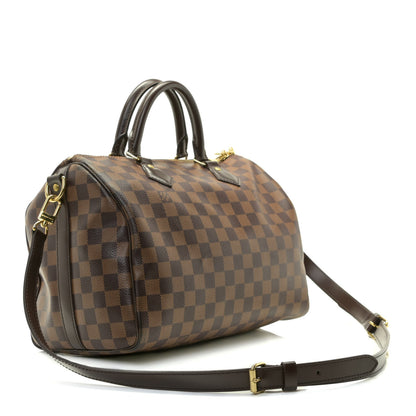 Louis Vuitton Damier Ebene Speedy Bandouliere 30 3 of 17