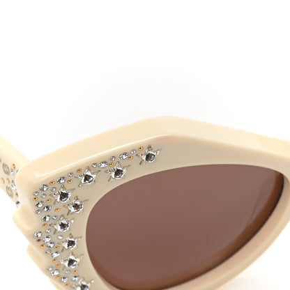 Gucci Acetate Crystal Sunglasses GG1095S Ivory 8 of 8