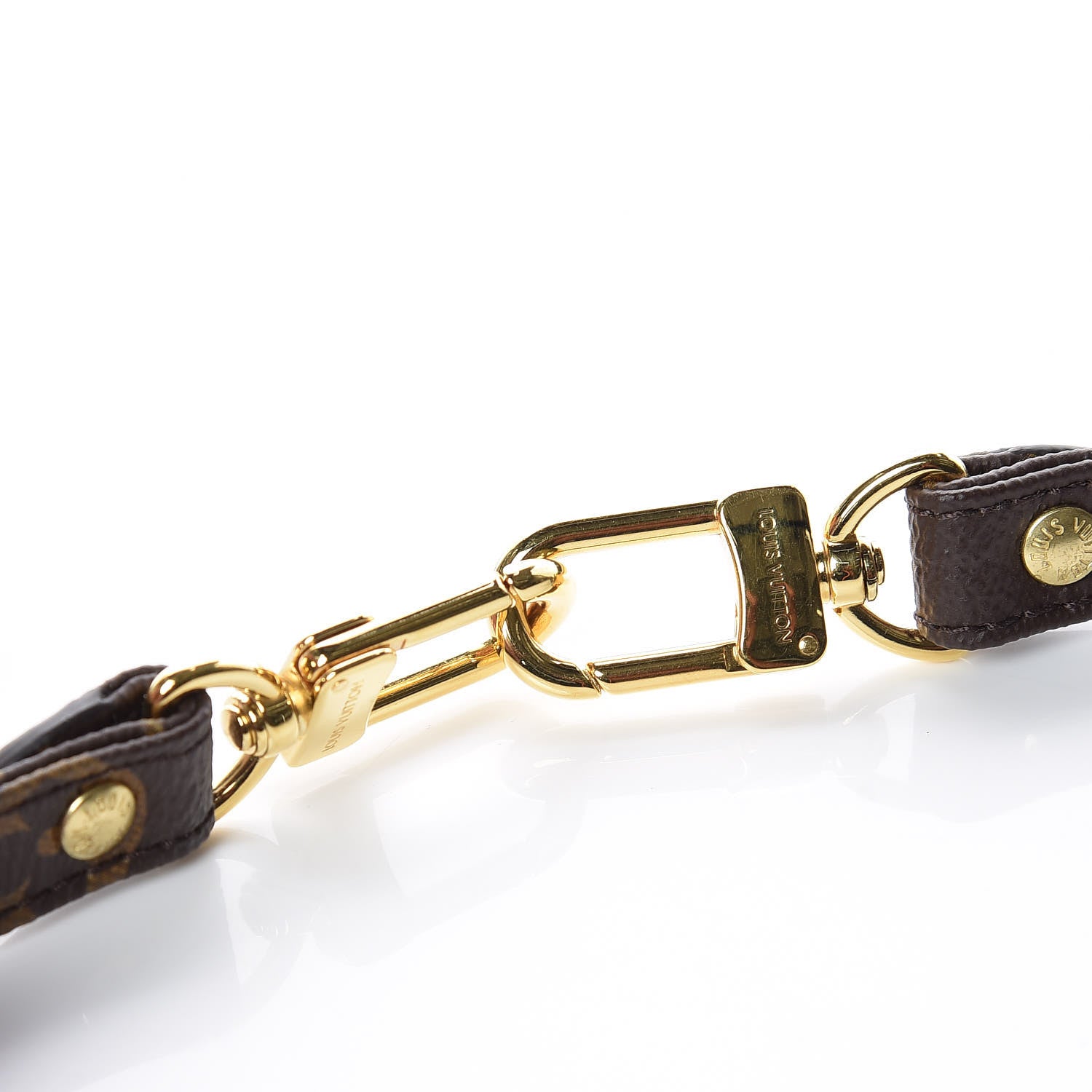 Louis Vuitton Monogram 16mm Adjustable Shoulder Strap 3 of 4
