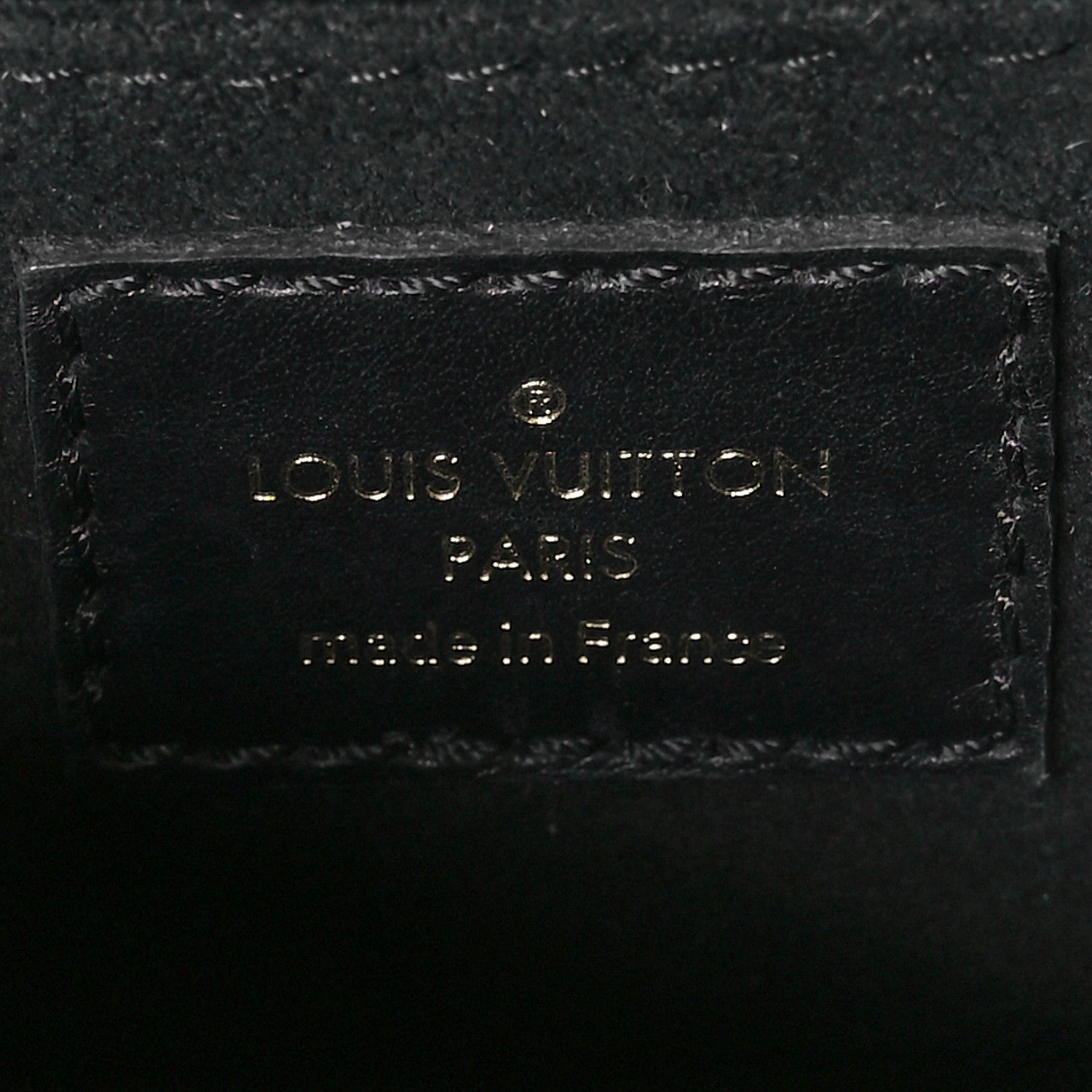 Louis Vuitton Epi Mini Dauphine Black 6 of 10