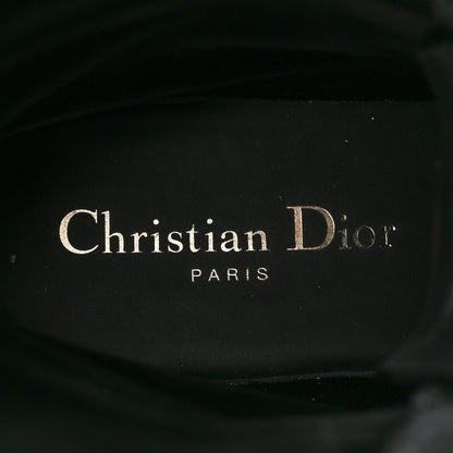 Christian Dior Calfskin Technical Fabric D-Major Ankle Boots 35 Black White 10 of 10