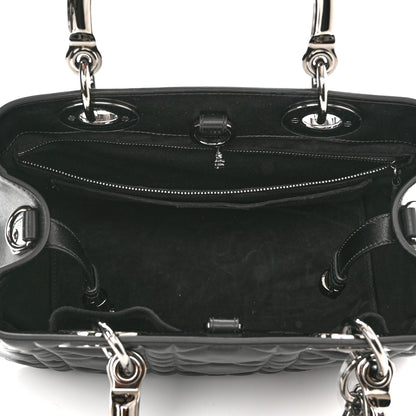 Christian Dior Lambskin Cannage The Lady 95.22 Black 5 of 10