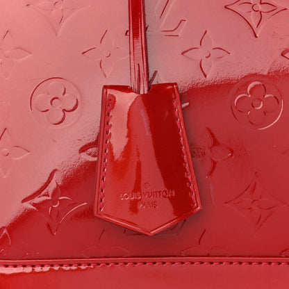 Louis Vuitton Vernis Alma GM Pomme D'Amour 9 of 9